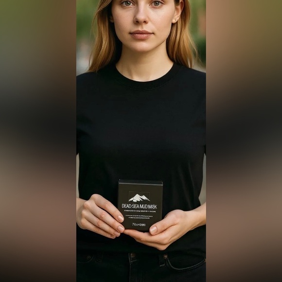 Dead Sea Mud Mask 100% Natural Minerals Reduces Pores - Picture 6 of 7